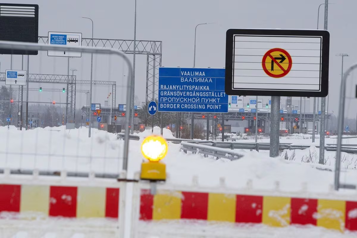 Пункт пропуску на кордоні Фінляндії з РФ