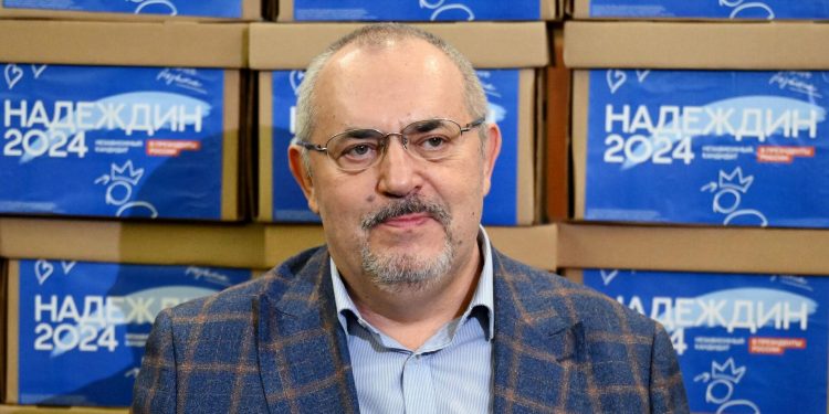 Російський політик Борис Надєждін