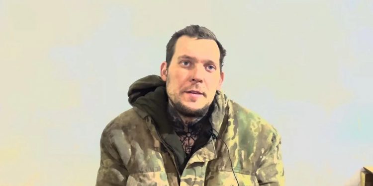 Російський полонений окупант Андрій Монак