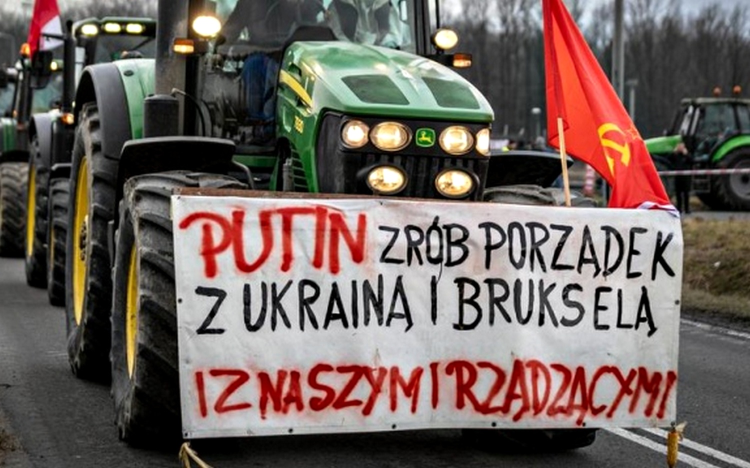 Протест фермерів.