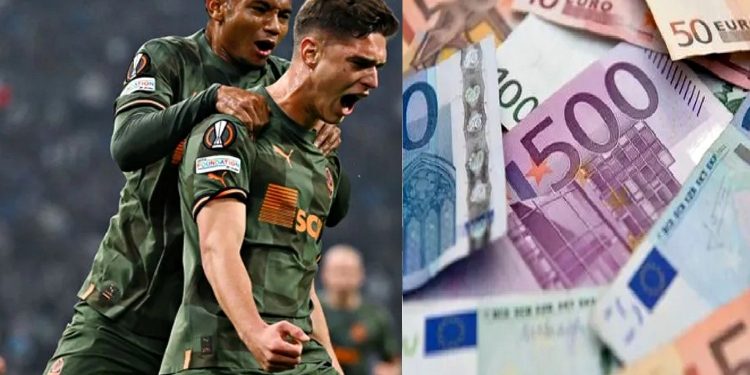 "Шахтар" і євро.