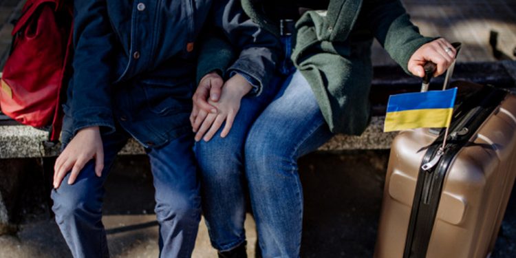 Біженці з України.