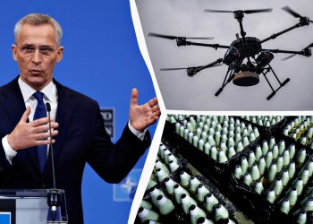 Єнс Столтенберг і зброя.