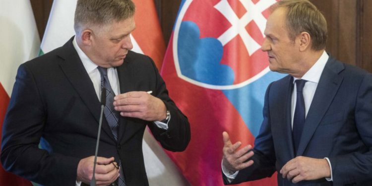 Роберт Фіцо і Дональд Туск