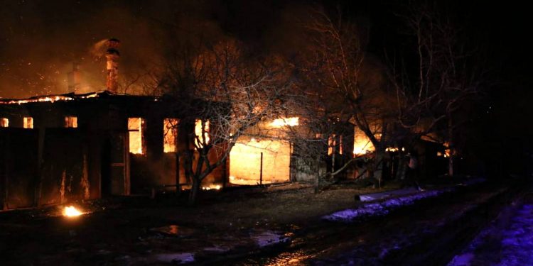 Руйнування в Харкові.