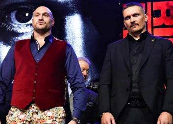 Тайсон Ф'юрі та Олександр Усик.