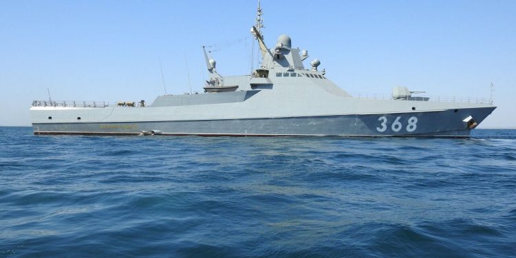 Патрульний корабель "Сергій Котов" Чорноморського флоту РФ