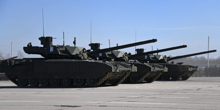Російські танки Т-14 «Армата»