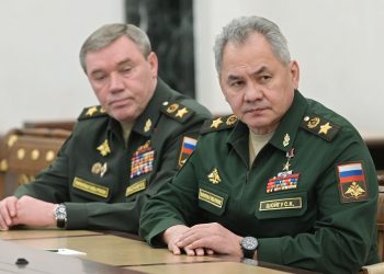 Валерій Герасимов і Сергій Шойгу