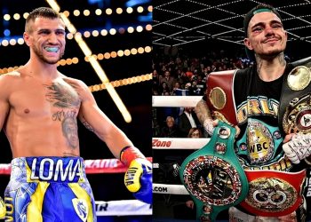 Василь Ломаченко та Джордж Камбосос.