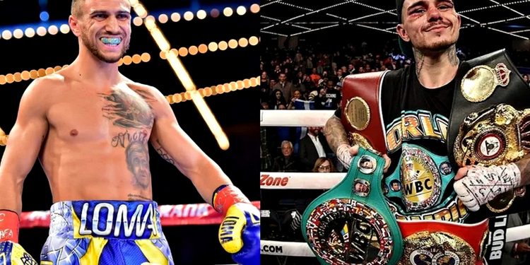 Василь Ломаченко та Джордж Камбосос.