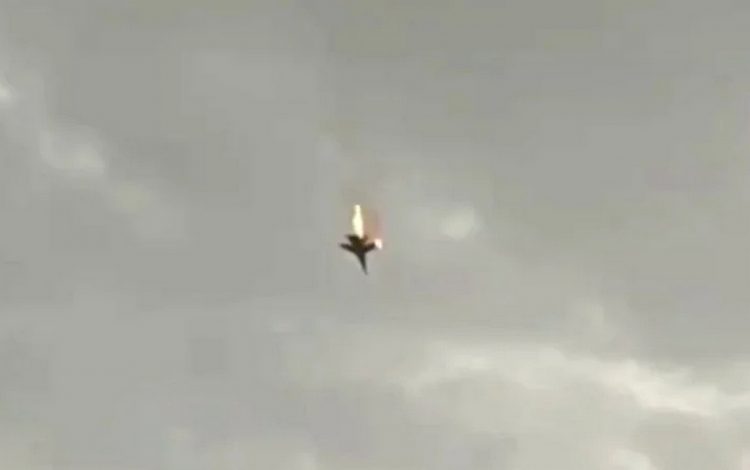Падіння Су-27.