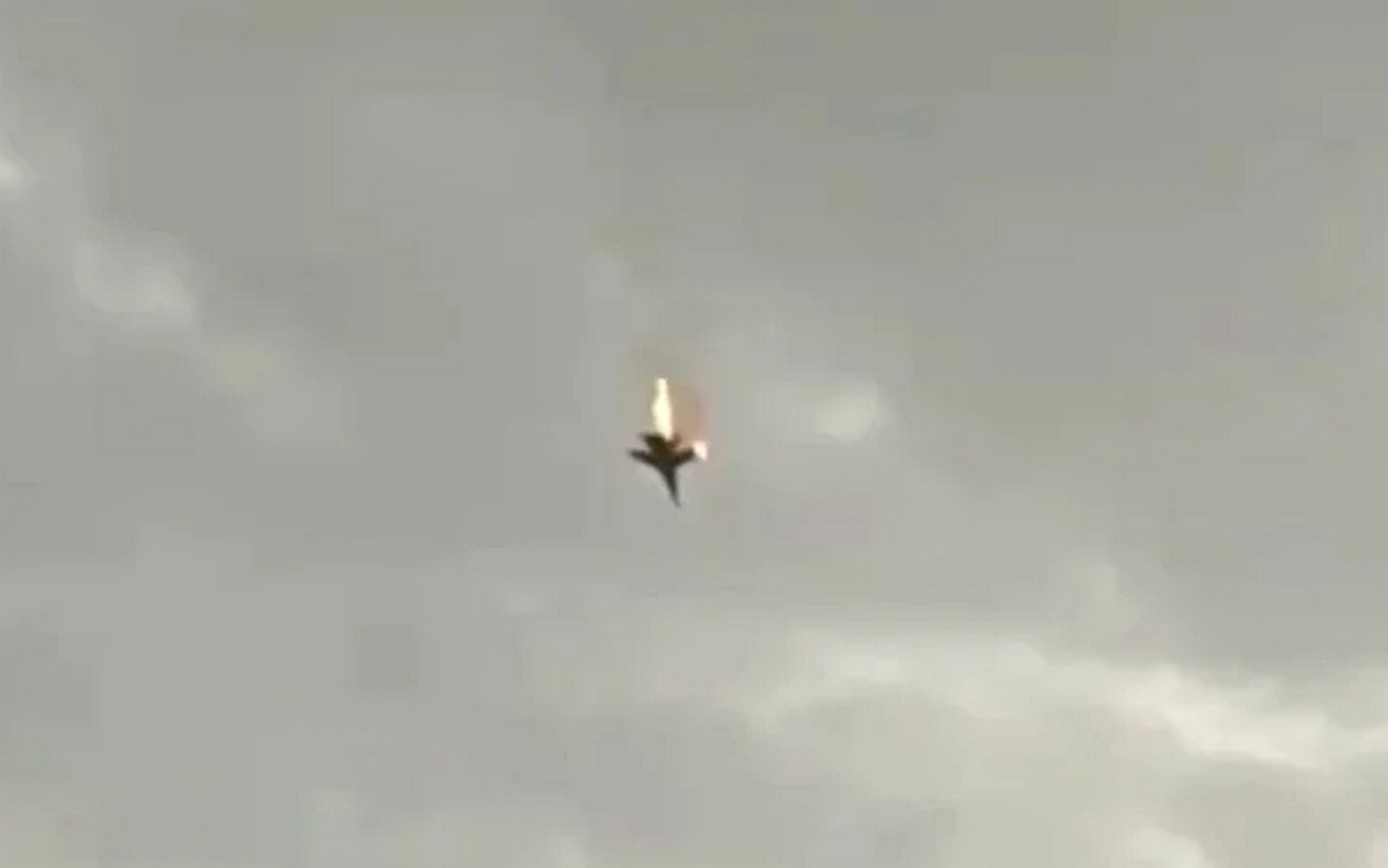 Падіння Су-27.