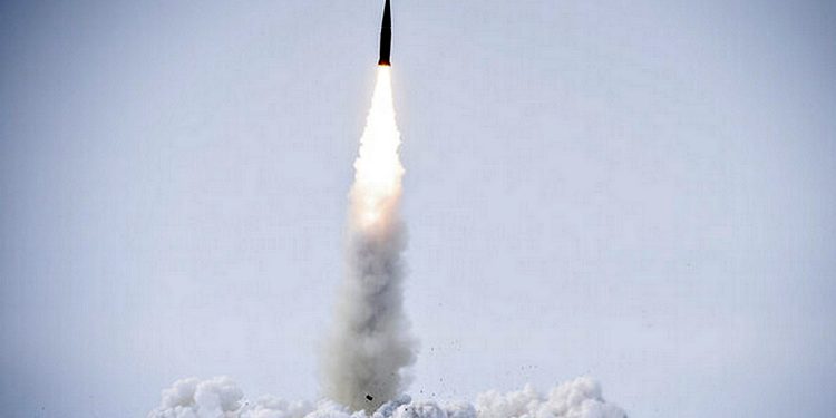 Запуск ракети.