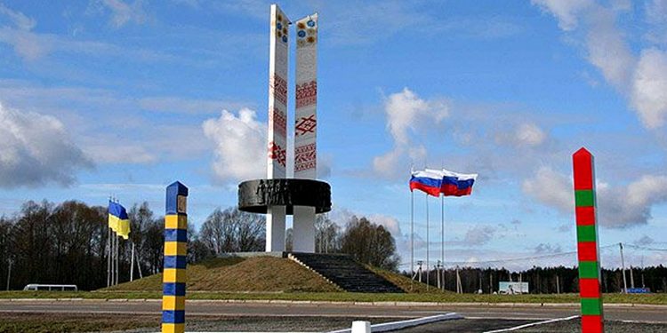 Кордон України та Білорусі.