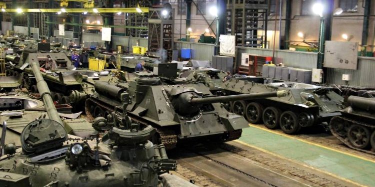 Виробництво танків у РФ.