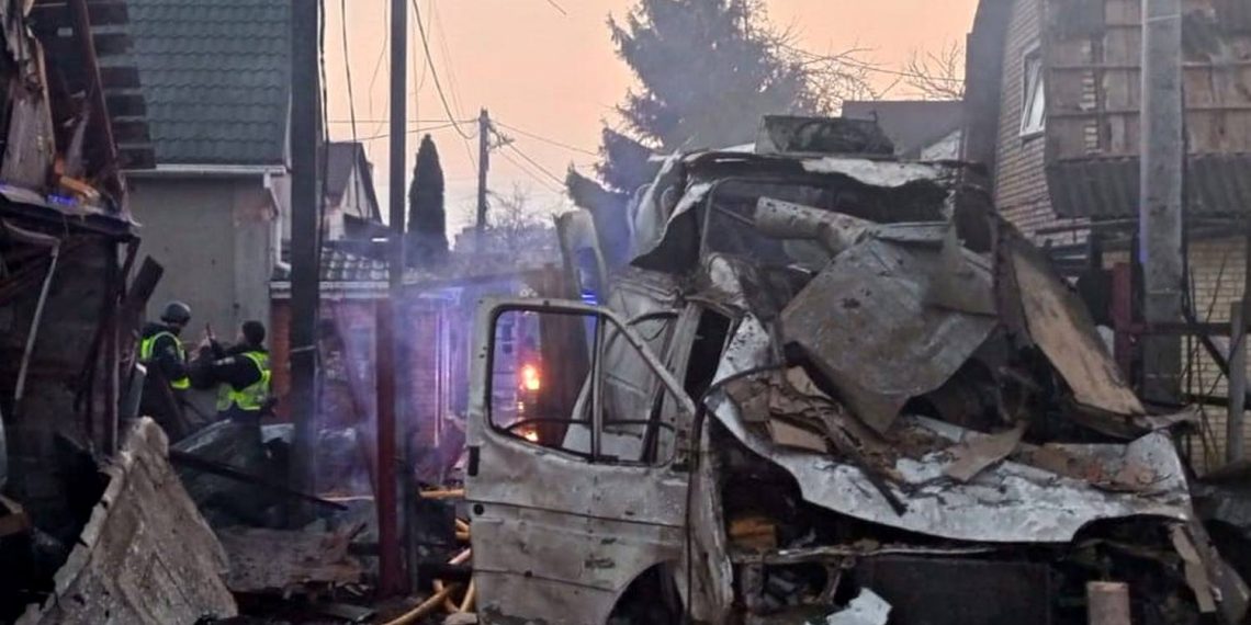 Ракетний удар по Київщині.