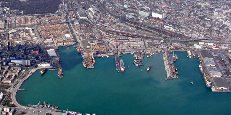 Морпорт Новоросійська.