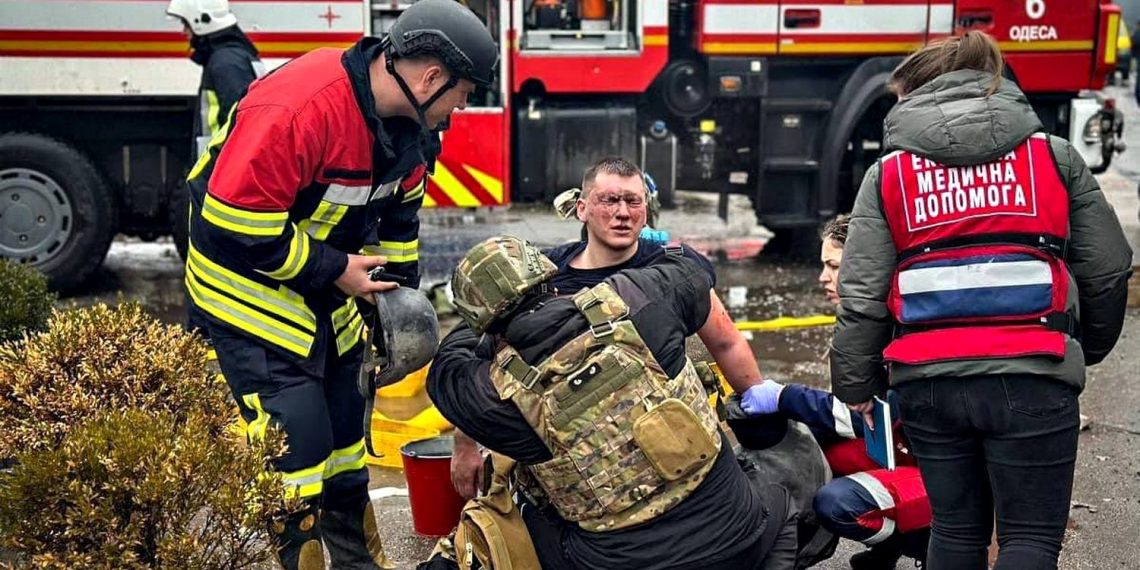 Постраждалі в Одесі.