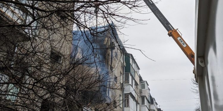 Удар "Шахеда" по Сумах 13 березня