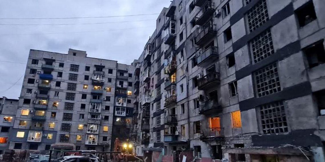 Удар РФ по Мирнограду.