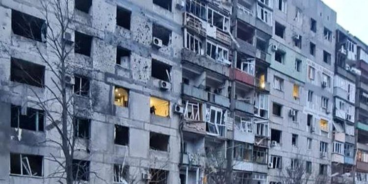 Удар РФ по Мирнограду.