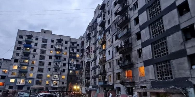 Удар РФ по Мирнограду.