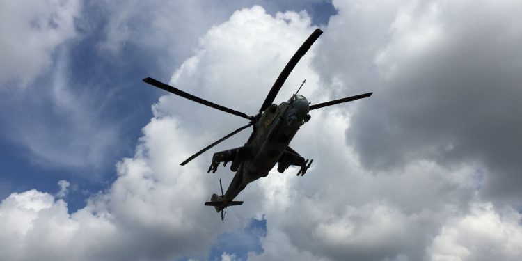 Гелікоптер Мі-24 ЗС РФ