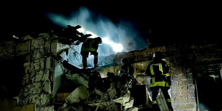 Удар "Шахедів" по Одесі 23 квітня