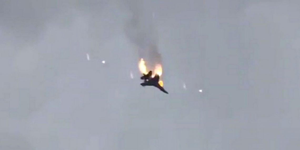 Збитий Су-27.