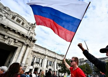 Мітинг росіян.