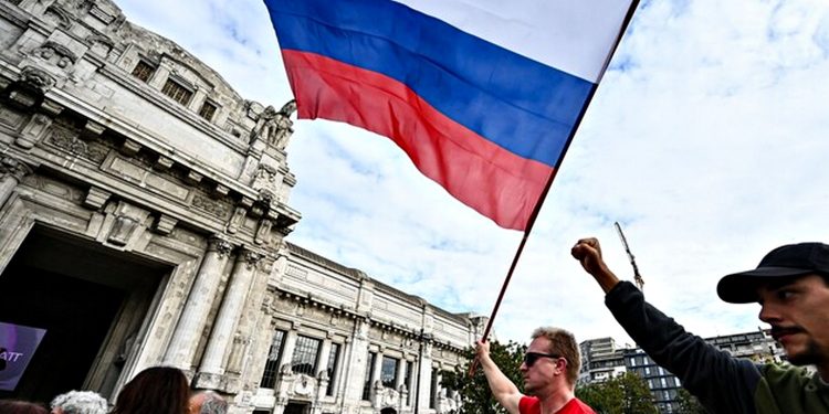 Мітинг росіян.