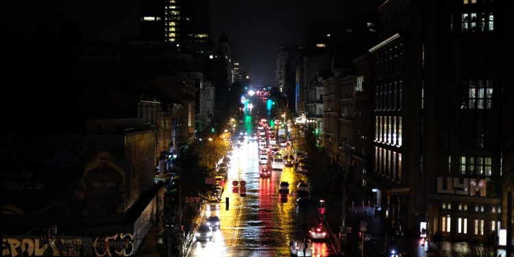 Нічне місто.