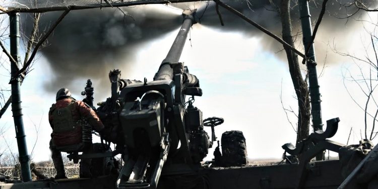 Артилерія ЗСУ.