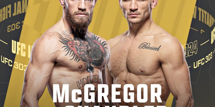 Конор МакГрегор і Майкл Чендлер.