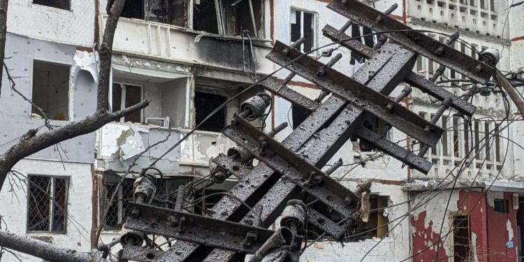 Наслідки удару РФ по Харкову