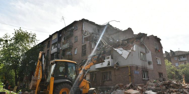 Наслідки ракетного удару по Харкову 31 травня