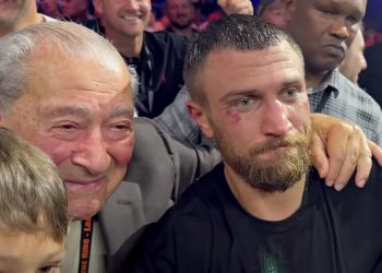 Боб Арум і Василь Ломаченко.