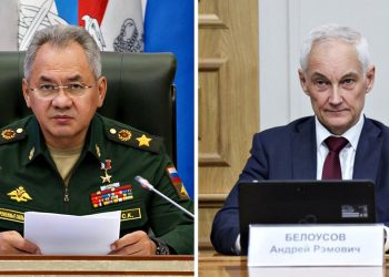 Сергій Шойгу та Андрій Бєлоусов.