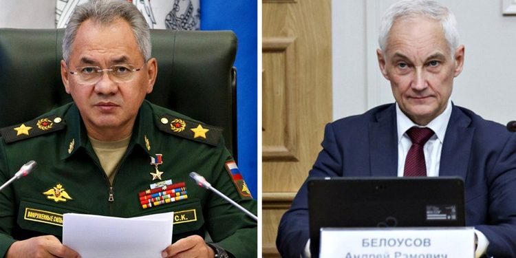 Сергій Шойгу та Андрій Бєлоусов.