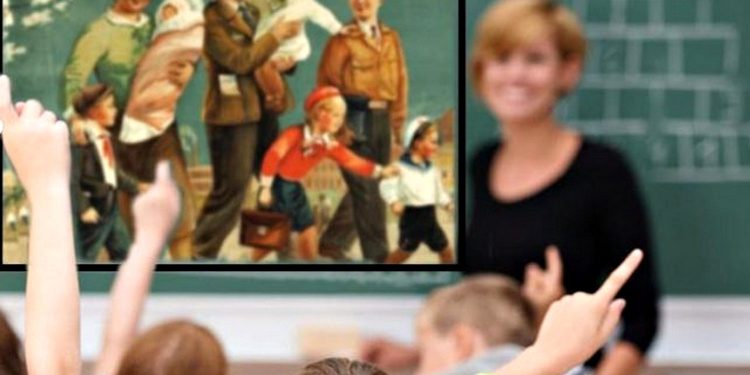 Школа в окупації.