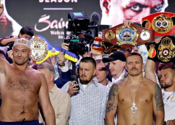 Тайсон Ф'юрі та Олександр Усик.