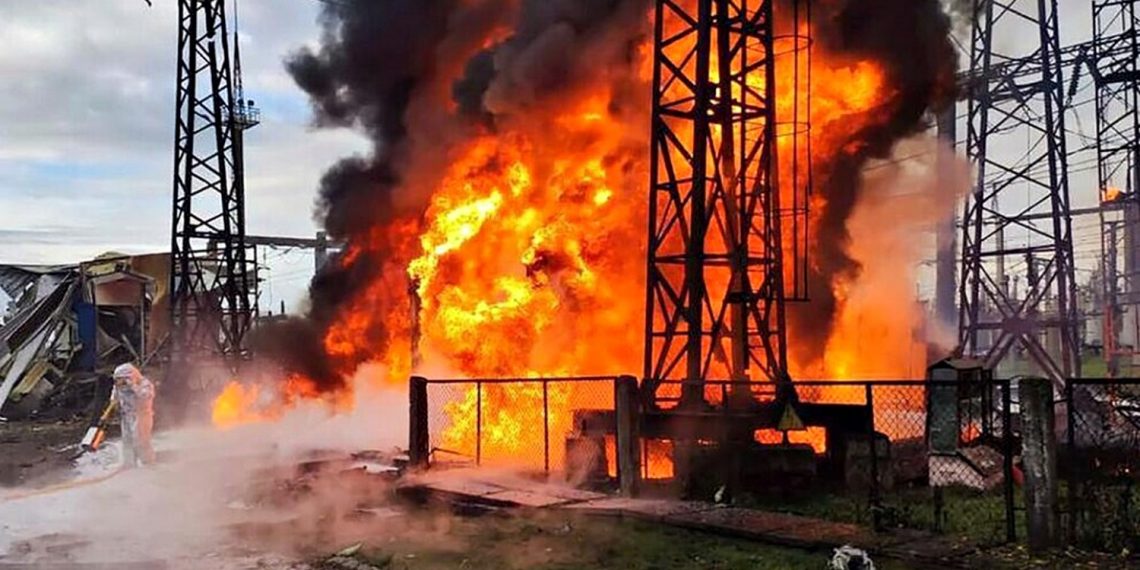 Удари по енергооб'єктах.