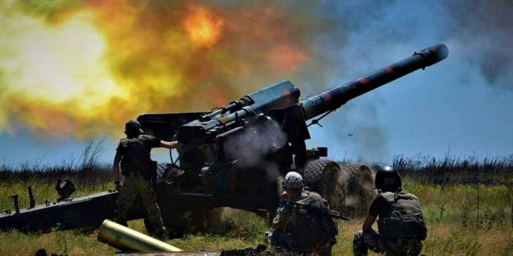 Артилерія ЗСУ.