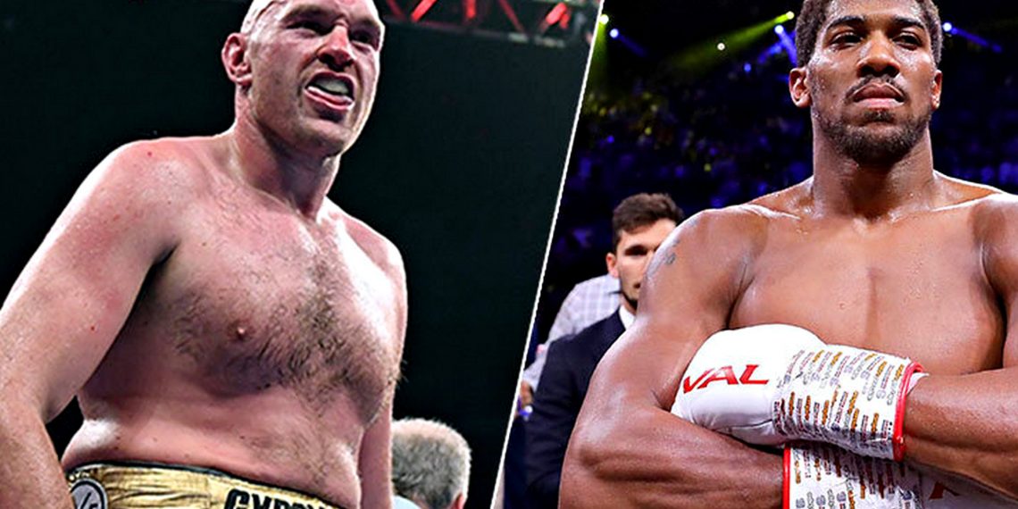 Тайсон Ф'юрі та Ентоні Джошуа.