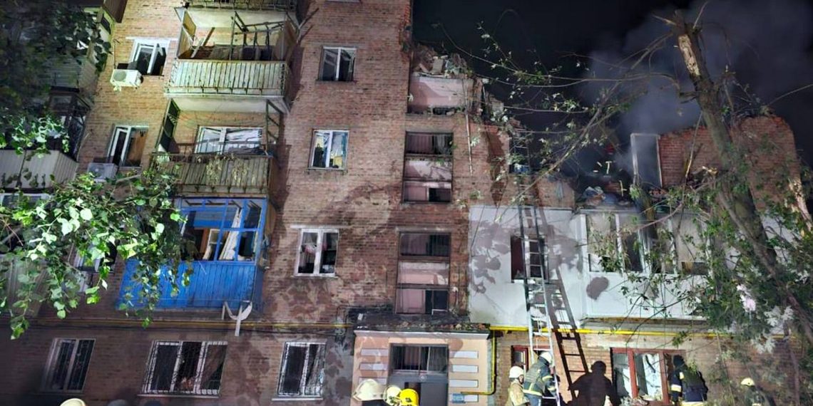 Удар по Харкову.