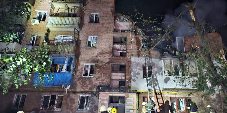 Удар по Харкову.