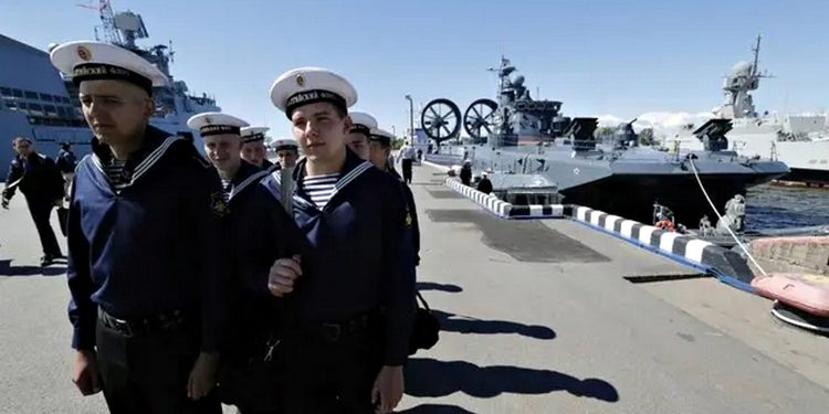 Балтійський флот РФ.