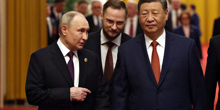 Володимир Путін і Сі Цзіньпін.