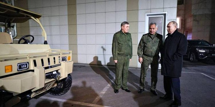 Путін, Шойгу і Герасимов.